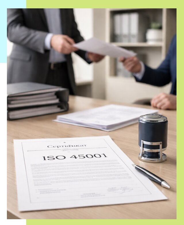 Сертификат ISO 45001 в Клине под ключ от 46103 р. | Сертэкс